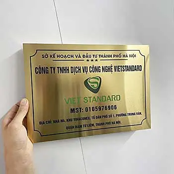 Biển tên công ty