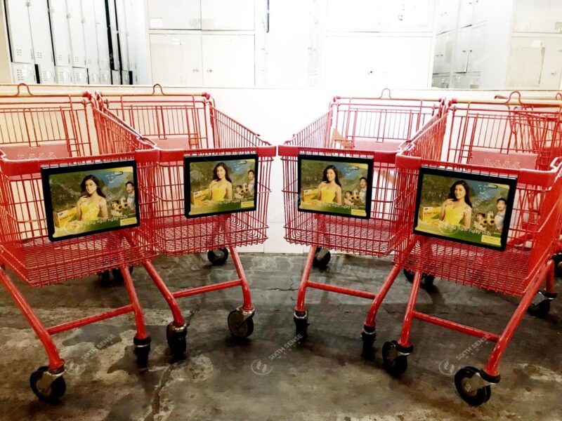 Quảng cáo xe đẩy