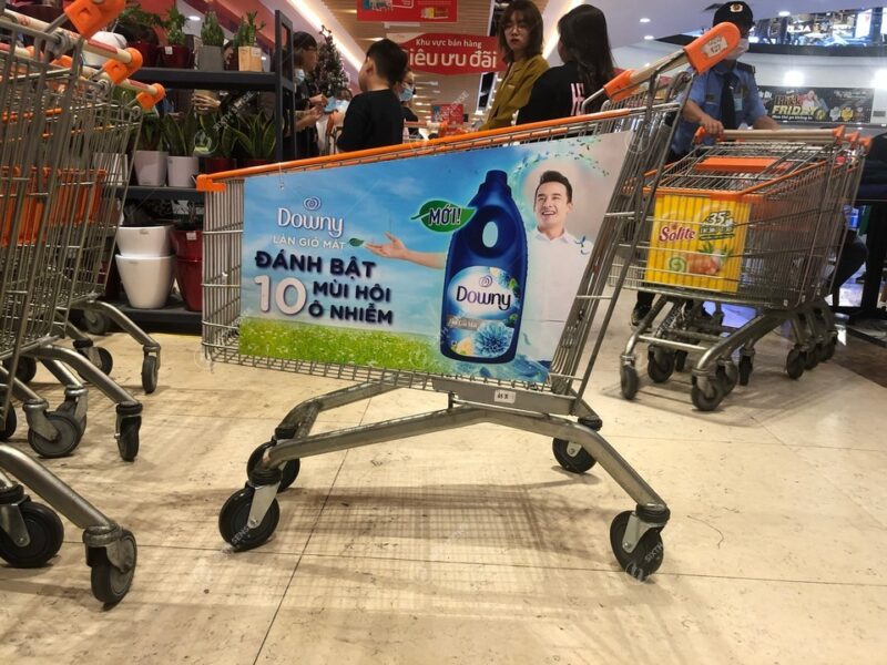 Quảng cáo xe đẩy