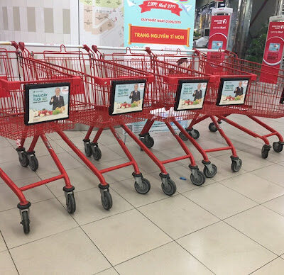 Quảng cáo xe đẩy